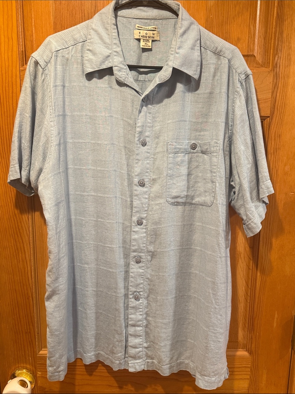 Ron Chereskin lined blend button shirt size Xlarge.